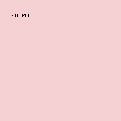F6D1D3 - Light Red color image preview