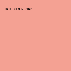 F4A193 - Light Salmon Pink color image preview