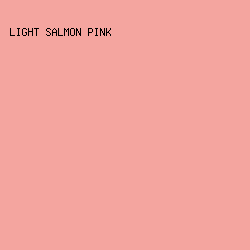F4A59F - Light Salmon Pink color image preview
