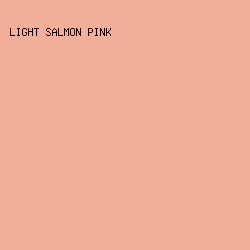 F4AF9A - Light Salmon Pink color image preview