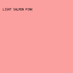 FC9F9F - Light Salmon Pink color image preview