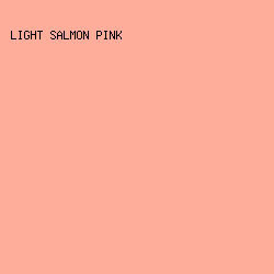 FEAD9A - Light Salmon Pink color image preview
