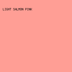 FF9E95 - Light Salmon Pink color image preview