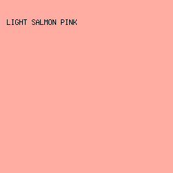 FFACA3 - Light Salmon Pink color image preview