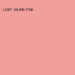 f09f9b - Light Salmon Pink color image preview