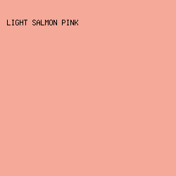 f4a999 - Light Salmon Pink color image preview