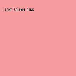 f69c9e - Light Salmon Pink color image preview