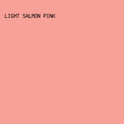 f7a199 - Light Salmon Pink color image preview