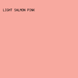 f8a99f - Light Salmon Pink color image preview