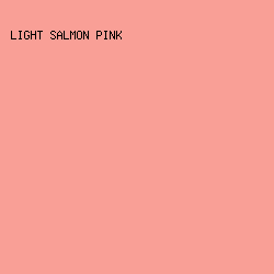f99f96 - Light Salmon Pink color image preview