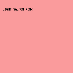 fa9b9c - Light Salmon Pink color image preview