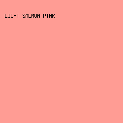ff9c94 - Light Salmon Pink color image preview