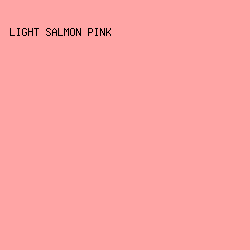 ffa5a5 - Light Salmon Pink color image preview