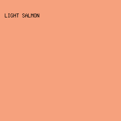F6A17D - Light Salmon color image preview