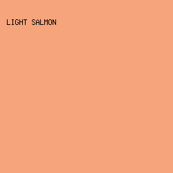 F6A47B - Light Salmon color image preview