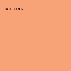 F7A377 - Light Salmon color image preview