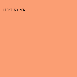 FB9E73 - Light Salmon color image preview