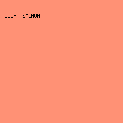 FF9175 - Light Salmon color image preview
