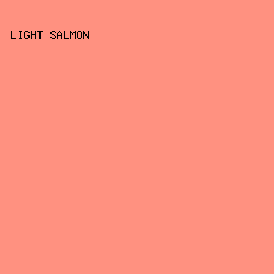FF9180 - Light Salmon color image preview