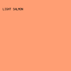 FF9E73 - Light Salmon color image preview