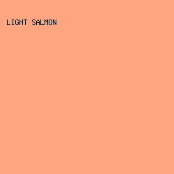 ffa57f - Light Salmon color image preview