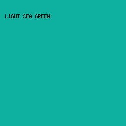 0EB0A0 - Light Sea Green color image preview