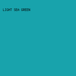 18a3ac - Light Sea Green color image preview
