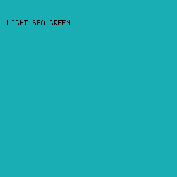19ADB4 - Light Sea Green color image preview