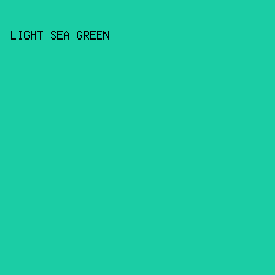 1BCDA5 - Light Sea Green color image preview