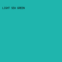 1FB5AD - Light Sea Green color image preview