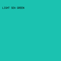 1bc2b0 - Light Sea Green color image preview