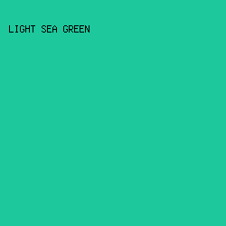 1cc89c - Light Sea Green color image preview