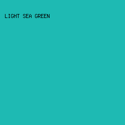 1ebab3 - Light Sea Green color image preview