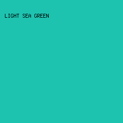1ec3b0 - Light Sea Green color image preview