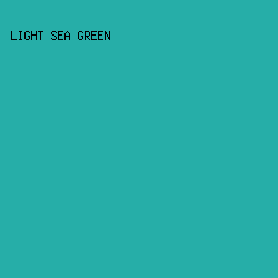 26aea8 - Light Sea Green color image preview