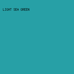 27A0A6 - Light Sea Green color image preview