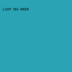 2AA3B4 - Light Sea Green color image preview