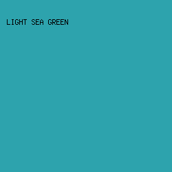 2DA3AD - Light Sea Green color image preview