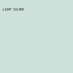cee0da - Light Silver color image preview