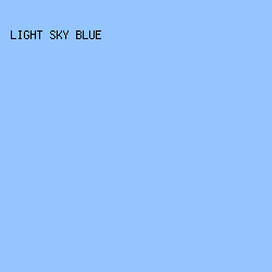 94C5FE - Light Sky Blue color image preview