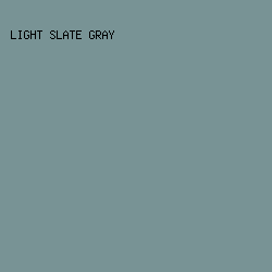 789395 - Light Slate Gray color image preview