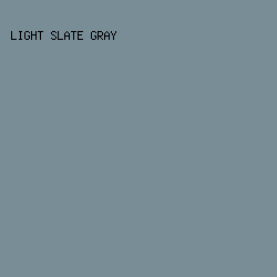 798d97 - Light Slate Gray color image preview