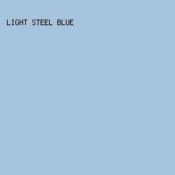 A6C4DD - Light Steel Blue color image preview