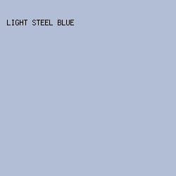 B1BED6 - Light Steel Blue color image preview
