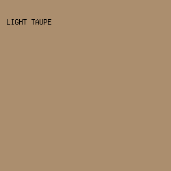 ab8e6e - Light Taupe color image preview