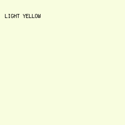 F8FDDF - Light Yellow color image preview
