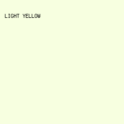 f7ffe0 - Light Yellow color image preview