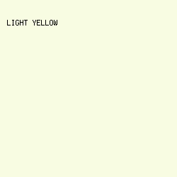 f8fce2 - Light Yellow color image preview