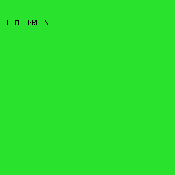 29E22E - Lime Green color image preview