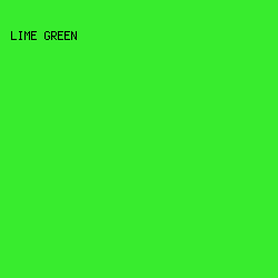 38EC2E - Lime Green color image preview